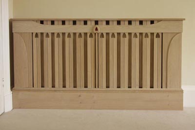 photograph of Samsons Joinery radiator cover/cabinet