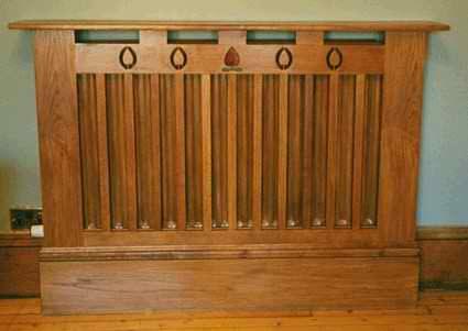 photograph of Samsons Joinery radiator cover/cabinet